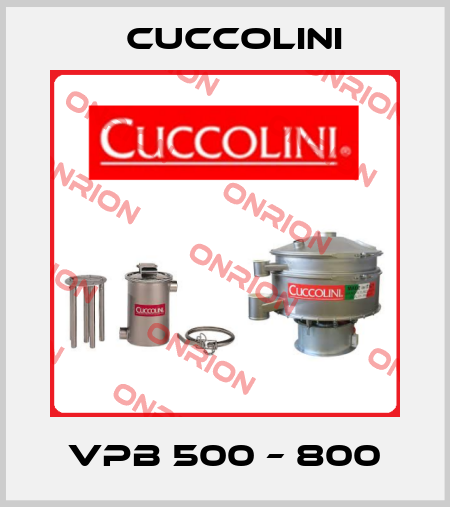 VPB 500 – 800 Cuccolini