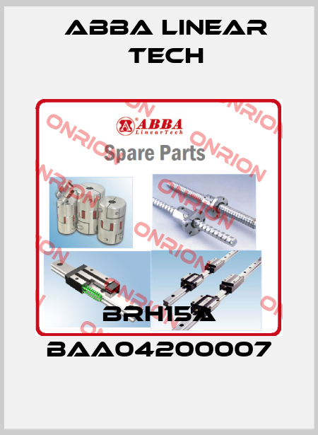 BRH15A BAA04200007 ABBA Linear Tech