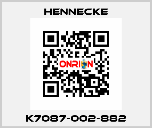 K7087-002-882 Hennecke