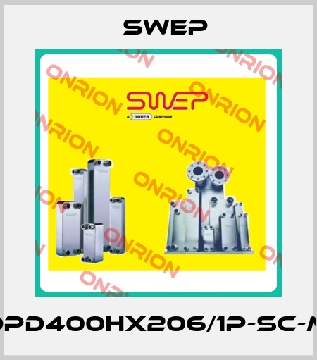 DPD400Hx206/1P-SC-M Swep
