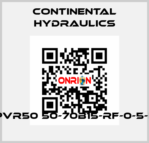 PVR50 50-70B15-RF-0-5-L Continental Hydraulics