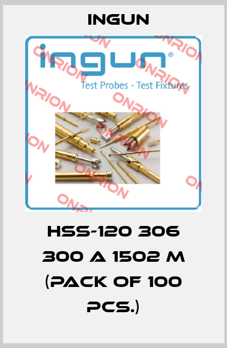 HSS-120 306 300 A 1502 M (pack of 100 pcs.) Ingun