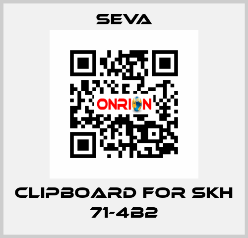 clipboard for SKH 71-4B2 SEVA