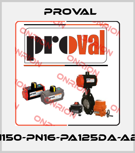 V101-DN150-PN16-PA125DA-A230PRE Proval