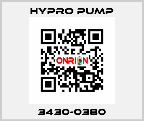 3430-0380 Hypro Pump