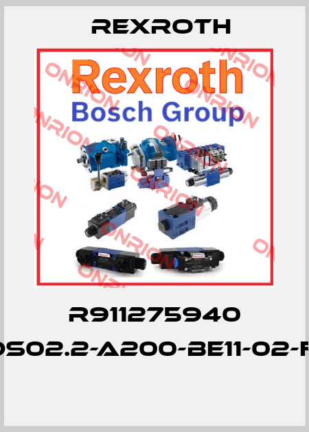 R911275940 DDS02.2-A200-BE11-02-FW  Rexroth