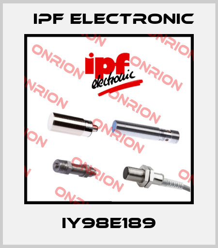 IY98E189 IPF Electronic