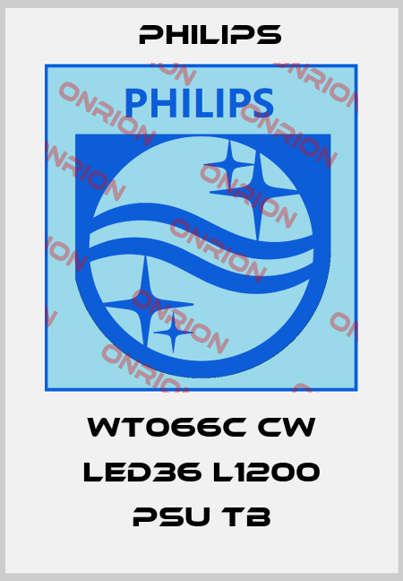 WT066C CW LED36 L1200 PSU TB Philips