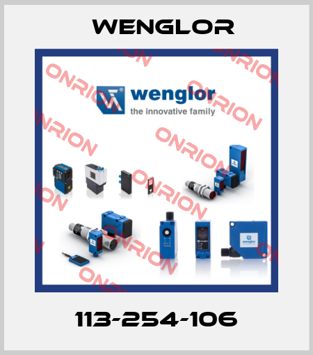 113-254-106 Wenglor