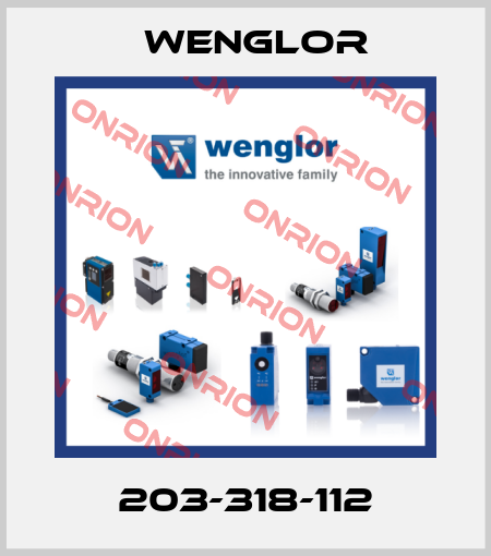 203-318-112 Wenglor