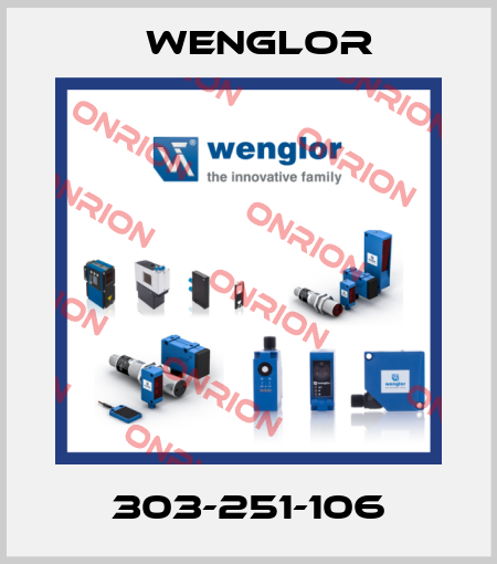303-251-106 Wenglor