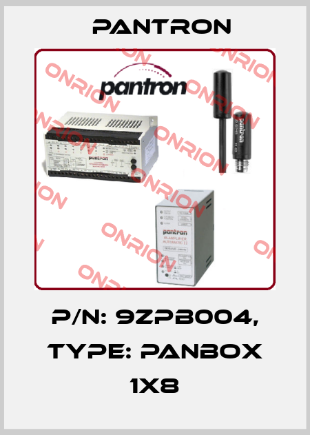 p/n: 9ZPB004, Type: PanBox 1x8 Pantron
