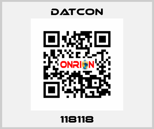 118118 Datcon