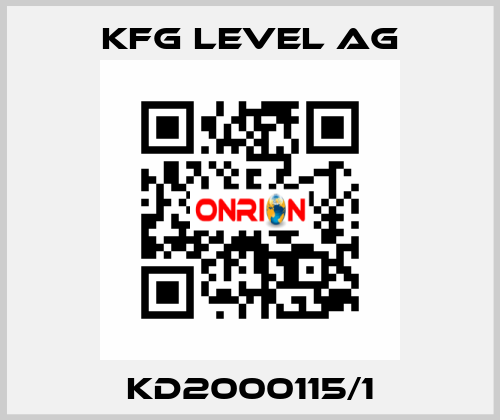 KD2000115/1 KFG Level AG