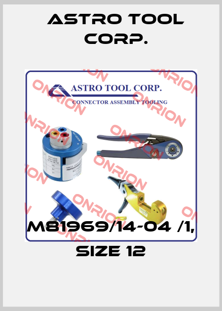M81969/14-04 /1, Size 12 Astro Tool Corp.