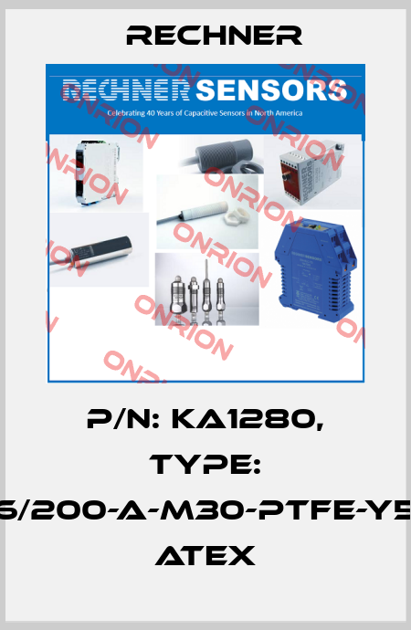 p/n: KA1280, Type: KAS-80-26/200-A-M30-PTFE-Y5-1-HP-1/2D, ATEX Rechner