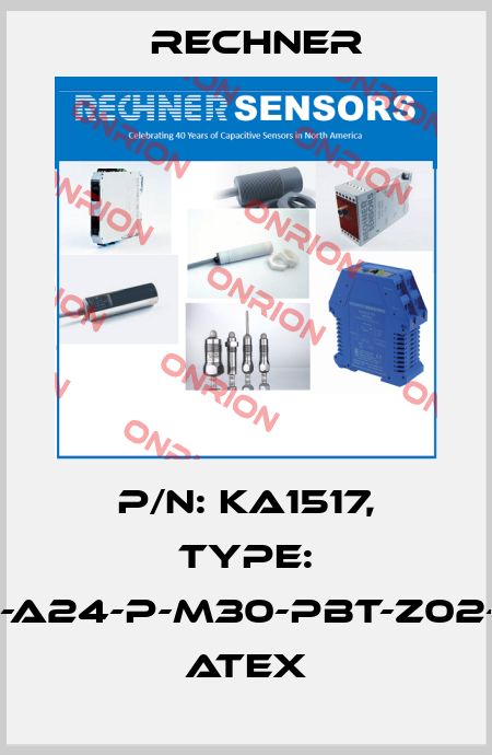p/n: KA1517, Type: KAS-90-A24-P-M30-PBT-Z02-1-NL-3D, ATEX Rechner