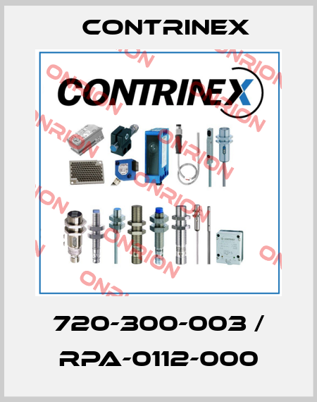 720-300-003 / RPA-0112-000 Contrinex