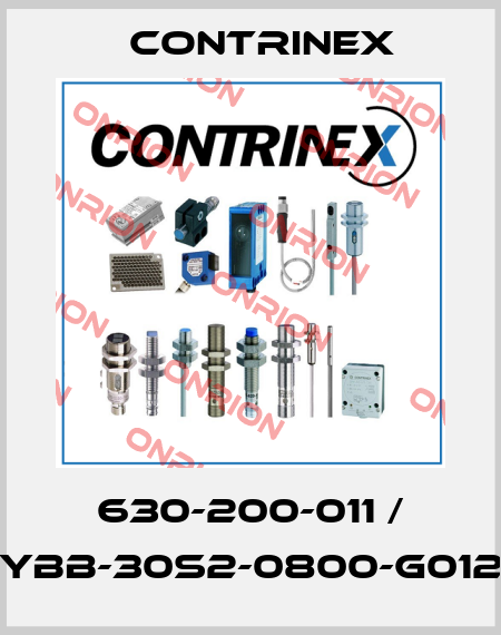 630-200-011 / YBB-30S2-0800-G012 Contrinex