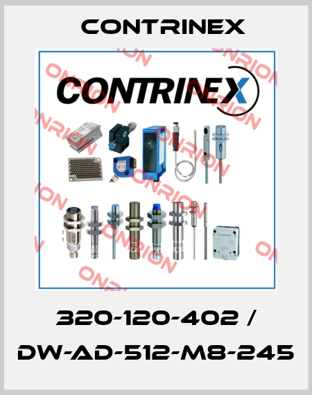 320-120-402 / DW-AD-512-M8-245 Contrinex