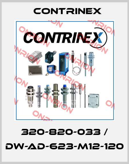 320-820-033 / DW-AD-623-M12-120 Contrinex