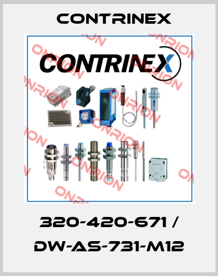 320-420-671 / DW-AS-731-M12 Contrinex