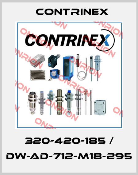 320-420-185 / DW-AD-712-M18-295 Contrinex