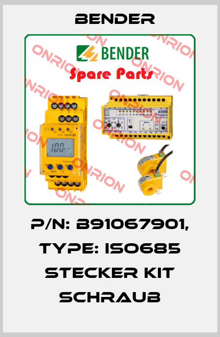 p/n: B91067901, Type: iso685 Stecker Kit Schraub Bender