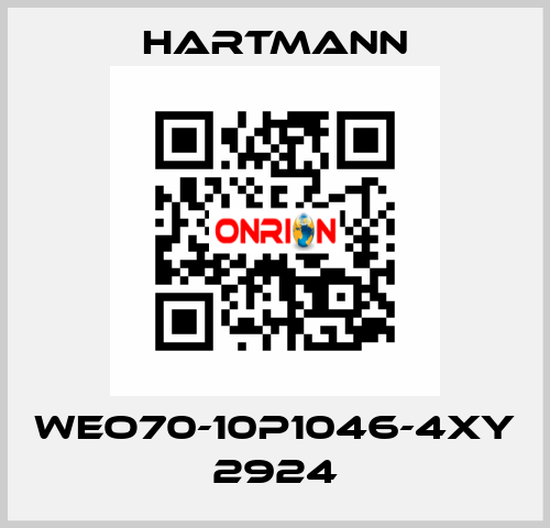 WEO70-10P1046-4XY 2924 Hartmann