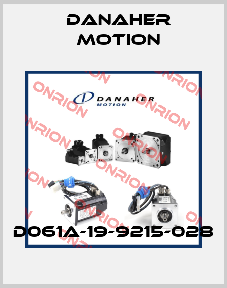 D061A-19-9215-028 Danaher Motion