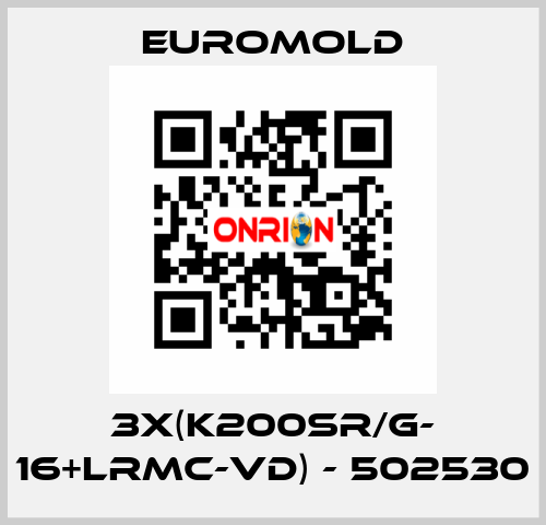 3x(K200SR/G- 16+LRMC-VD) - 502530 EUROMOLD