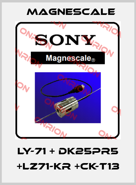 LY-71 + DK25PR5 +LZ71-KR +CK-T13 Magnescale