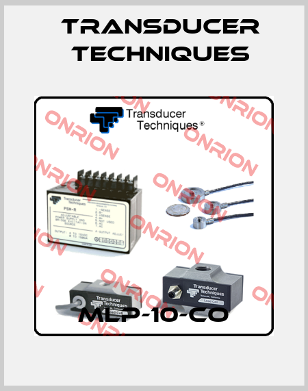 MLP-10-CO Transducer Techniques