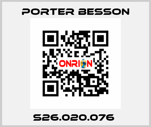S26.020.076  Porter Besson