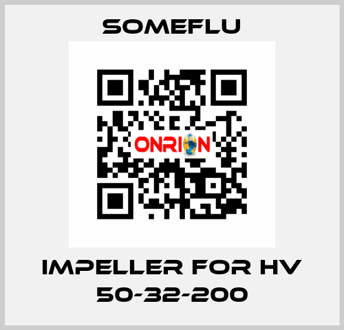 IMPELLER for HV 50-32-200 SOMEFLU