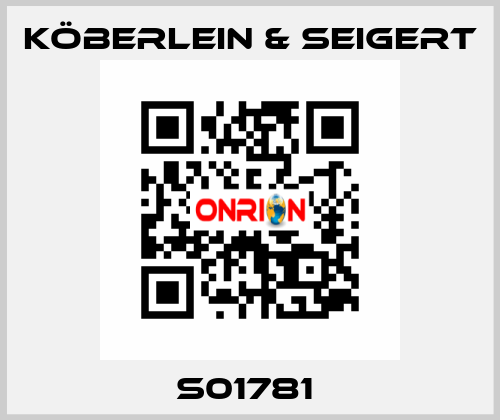 S01781  KÖBERLEIN & SEIGERT