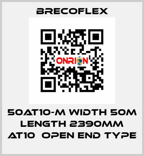 50AT10-M Width 50m Length 2390mm AT10　Open end type Brecoflex