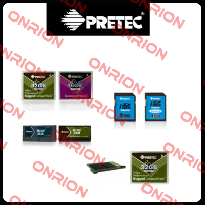 S65008/R 8MB PRETEC SRAM PC CARD MIT ATTRIBUTE MEMORY, 5V, DUAL-BATTERY-DESIGN, OPERATIVER TEMPERATU  Pretec