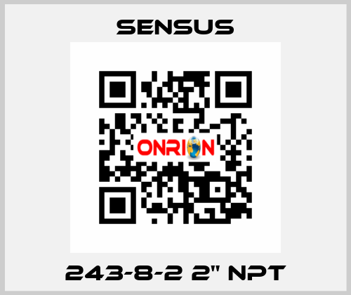 243-8-2 2" NPT Sensus