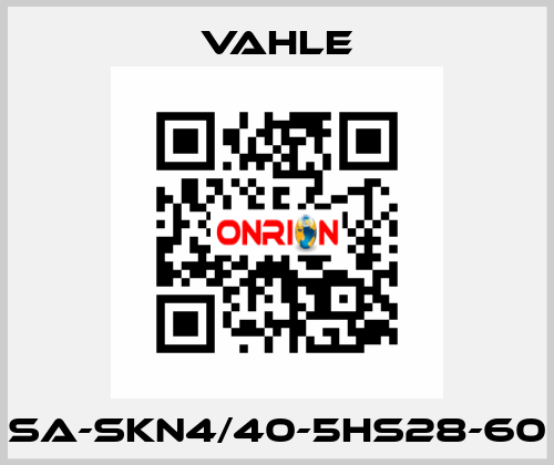 SA-SKN4/40-5HS28-60 Vahle