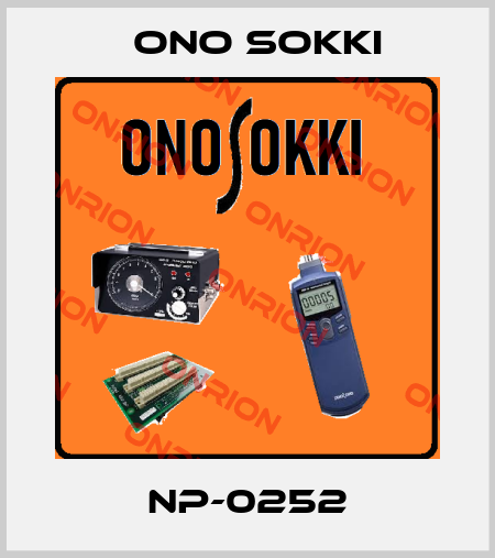 NP-0252 Ono Sokki