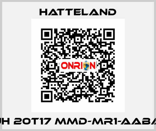 JH 20T17 MMD-MR1-AABA HATTELAND