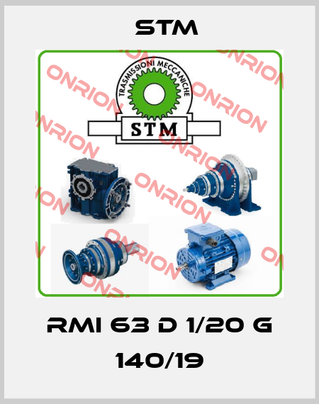 RMI 63 D 1/20 G 140/19 Stm