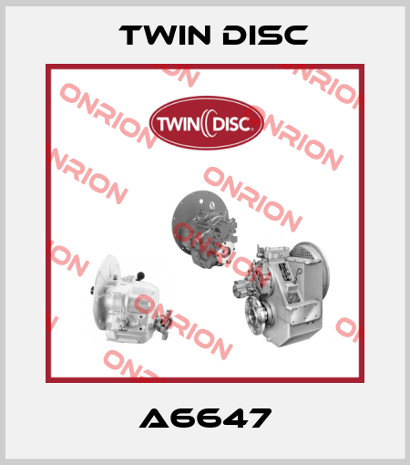 A6647 Twin Disc