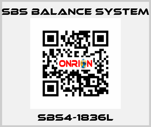 SBS4-1836L SBS BALANCE SYSTEM