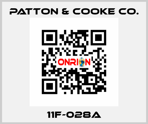 11F-028A Patton & Cooke Co.