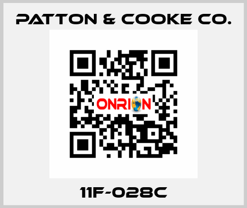 11F-028C Patton & Cooke Co.