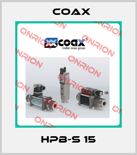 HPB-S 15 Coax