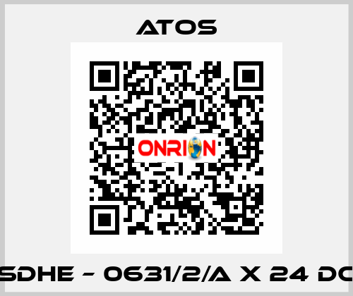 SDHE – 0631/2/A X 24 DC Atos