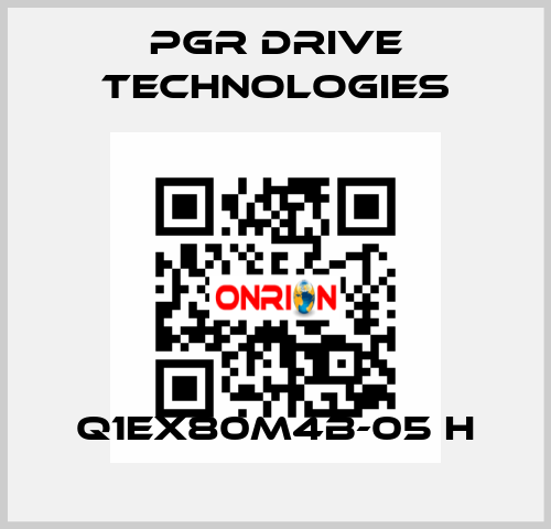 Q1EX80M4B-05 H PGR Drive Technologies